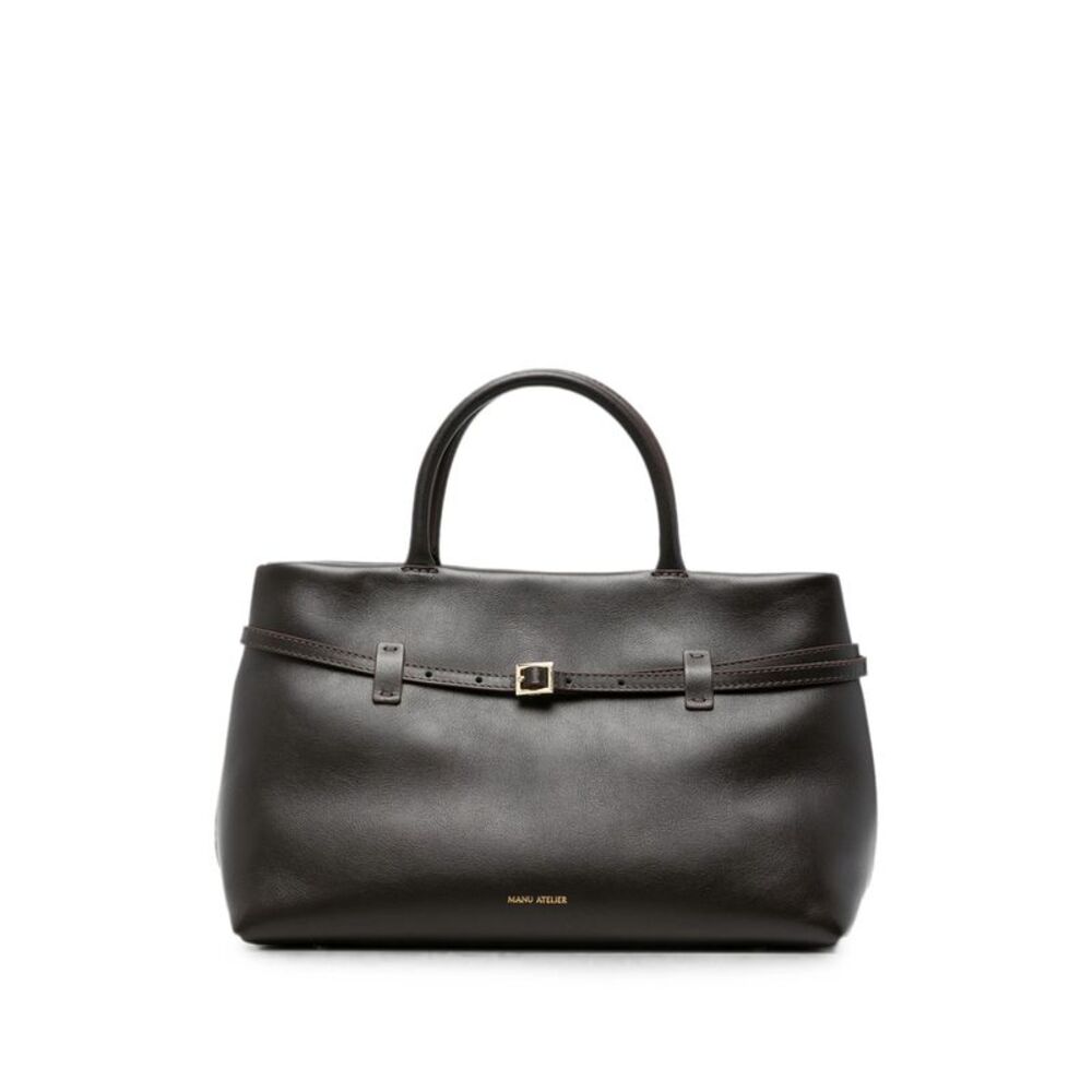 Manu Atelier Brown Tote Bags Women